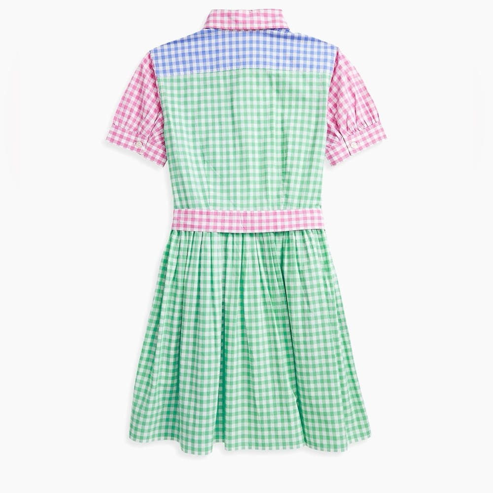 NWOT Polo by Ralph Lauren Multicolor Checkered Dress - Picture 2 of 4